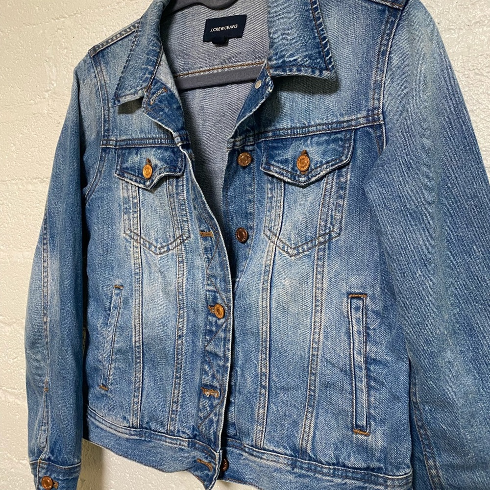 JCrew Jean Jacket Small - Picture 2 of 4
